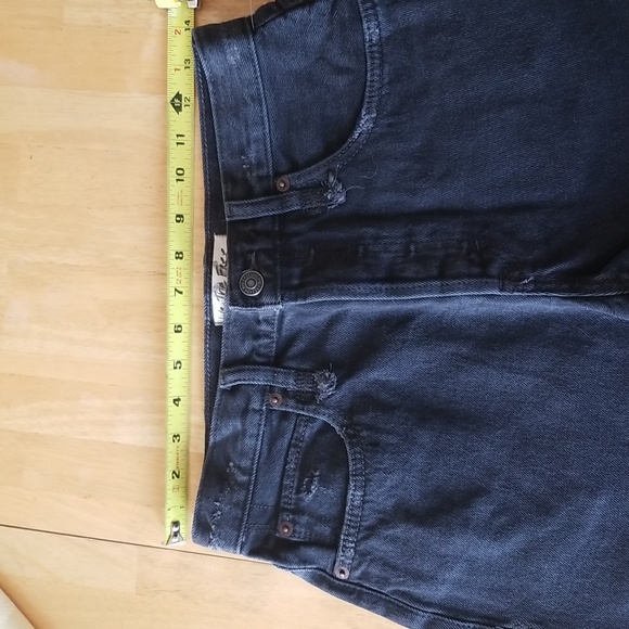 Free People Makai Cutoff Jean Shorts, Washed Black, 26 - Picture 14 of 16